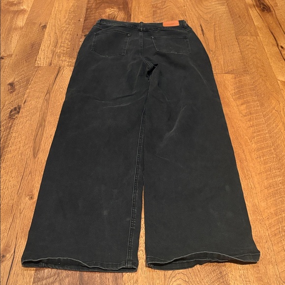 HDLTE Woman’s Black Wide Leg Jeans Size M - Picture 4 of 6